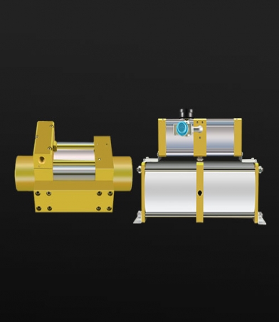 Air/hydraulic booster equipment